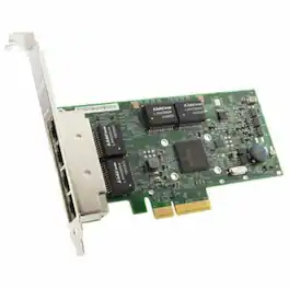 BCM5719-4P - 4 x 1GbE PCIe NIC - PCI Express 2.0 x4 - 1 Gbit/s Data Transfer Rate - Broadcom 5719 - 4 Port(s) - Black