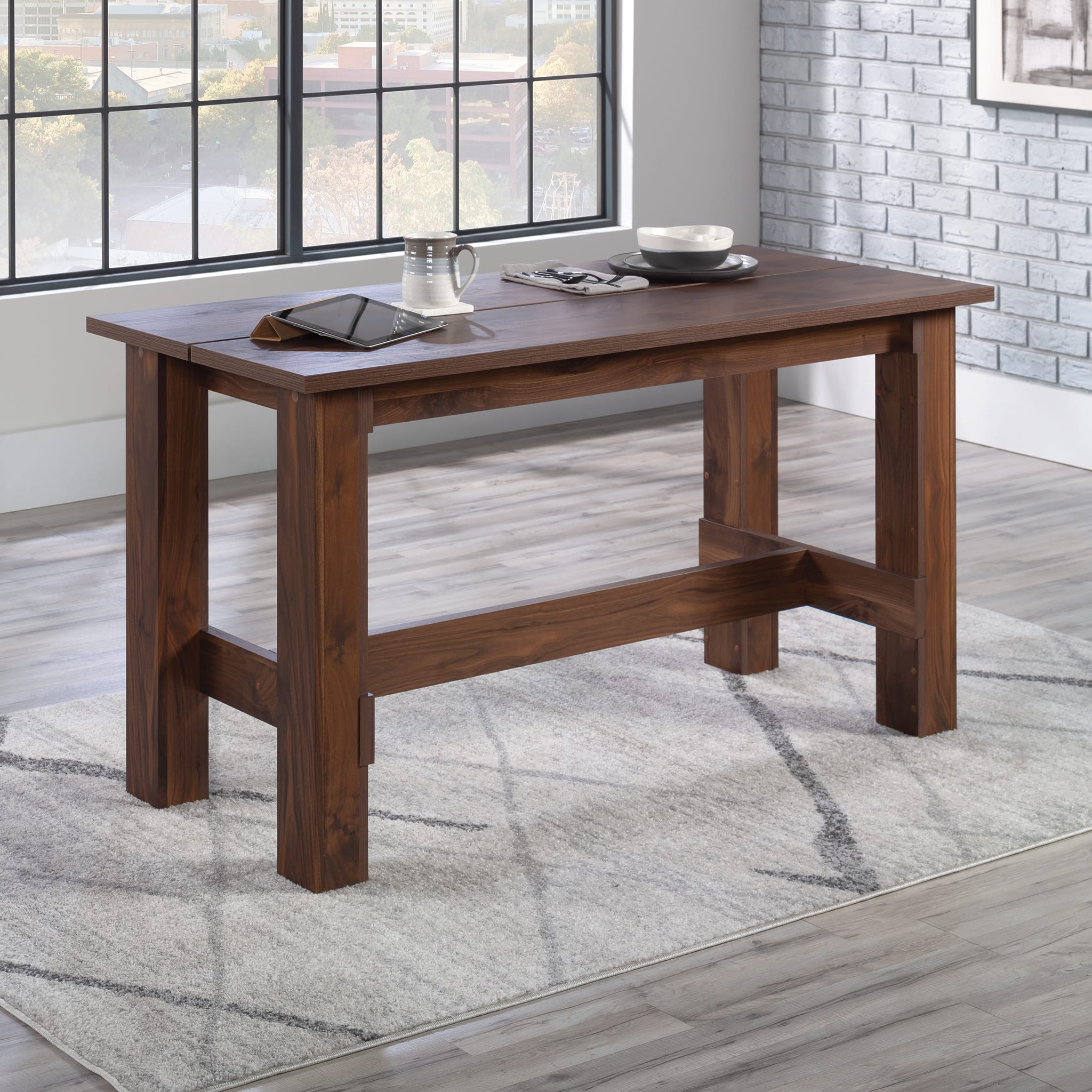 Sauder – Boone Mountain Dining Table – Brown Sansujyuku sansujyuku.com