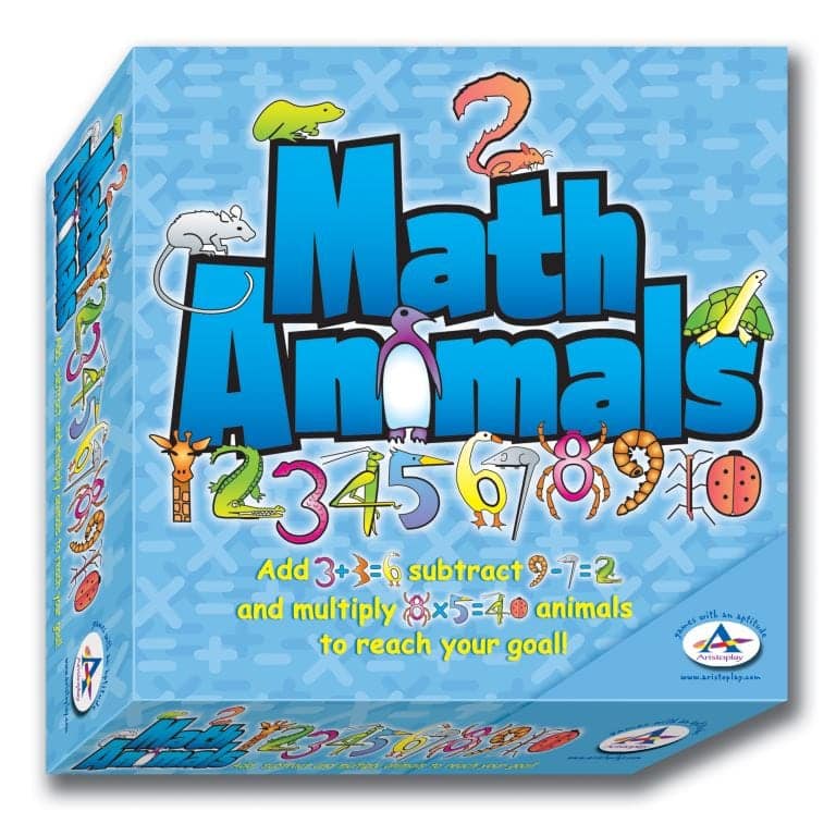 Talicor - MATHANIMALS Math Board Game for Kids