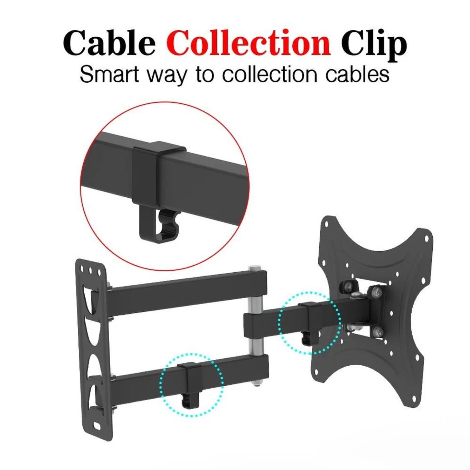 Cable Collection Clip  
Smart way to collect cables