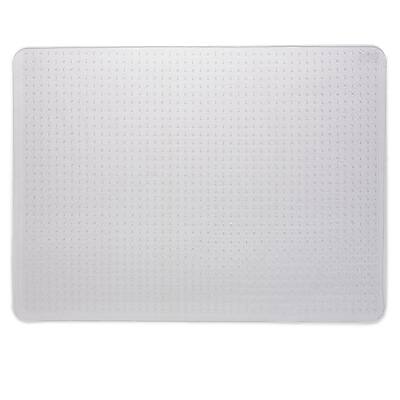 Front. Staples - Staples Carpet Chair Mat, 36" x 48'', Low-Pile, Clear (28593) - Clear.