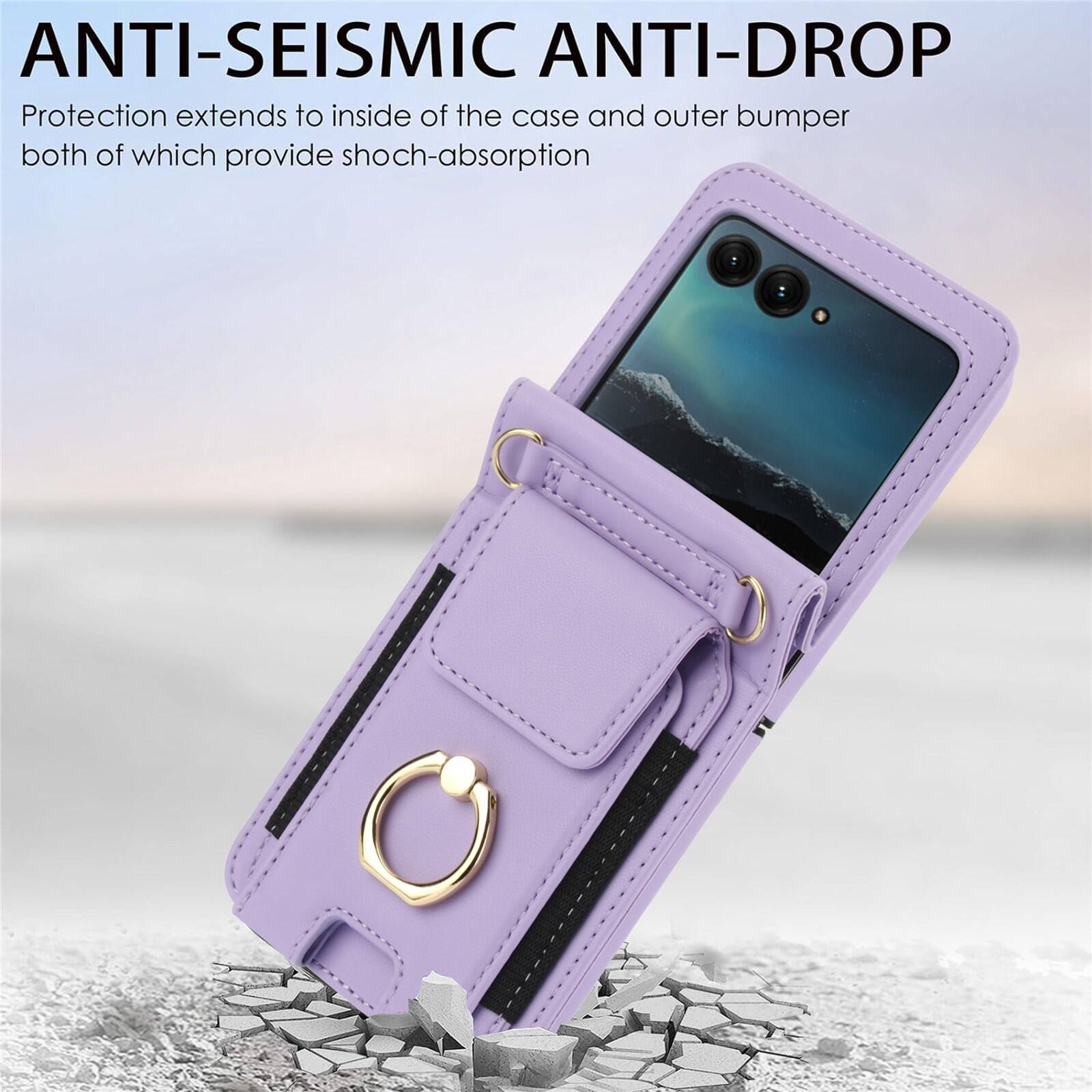ANTI-SEISMIC ANTI-DROP  
Protection extends to inside of the case and outer bumper both of which provide shock-absorption