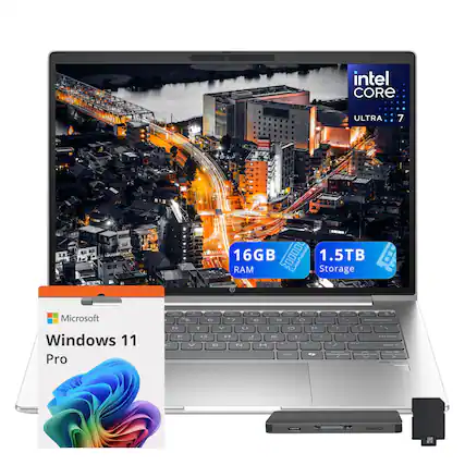 Intel Core Ultra i7
16GB RAM
1.5TB Storage
Microsoft Windows 11 Pro