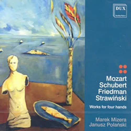 Mozart / Mizera / Polanski - Works for Four Hands   - COMPACT DISCS [CD] price history on PriceWatchPro