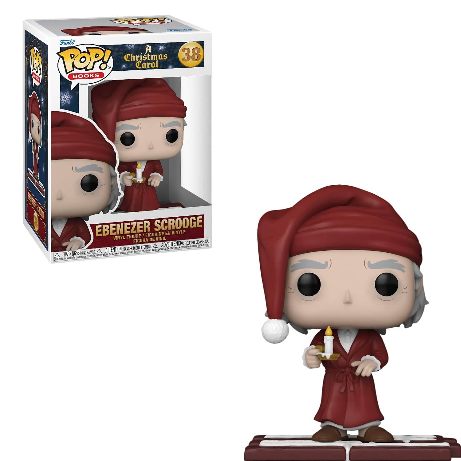 Funko Pop! A Christmas Carol - Ebenezer Scrooge - Multicolor