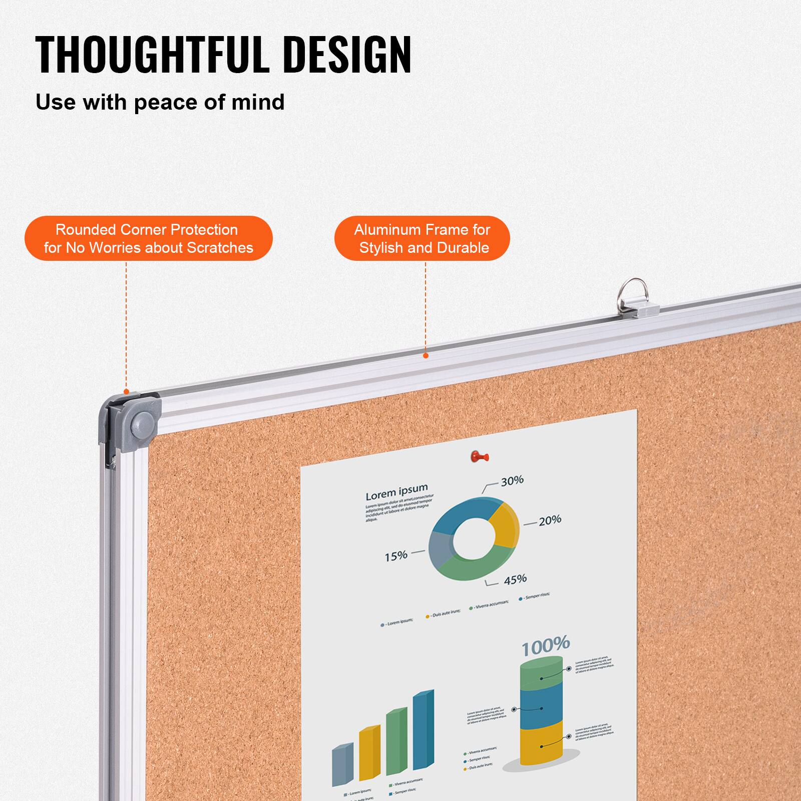 THOUGHTFUL DESIGN
Use with peace of mind
Rounded Corner Protection for No Worries about Scratches
Aluminum Frame for Stylish and Durable
Lorem ipsum
30%
20%
15%
45%
100%