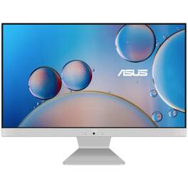 ASUS - Refurbished Excellent - M3400WYA 23.8" FHD AMD Ryzen 5 5625U 2.30 GHz 8GB RAM 512GB SSD AMD Radeon Graphics Windows 11 Home All-in-One Desktop - White