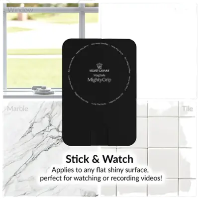 VELVET CAVIAR - MagSafe MightyGrip for most cell phones - Black