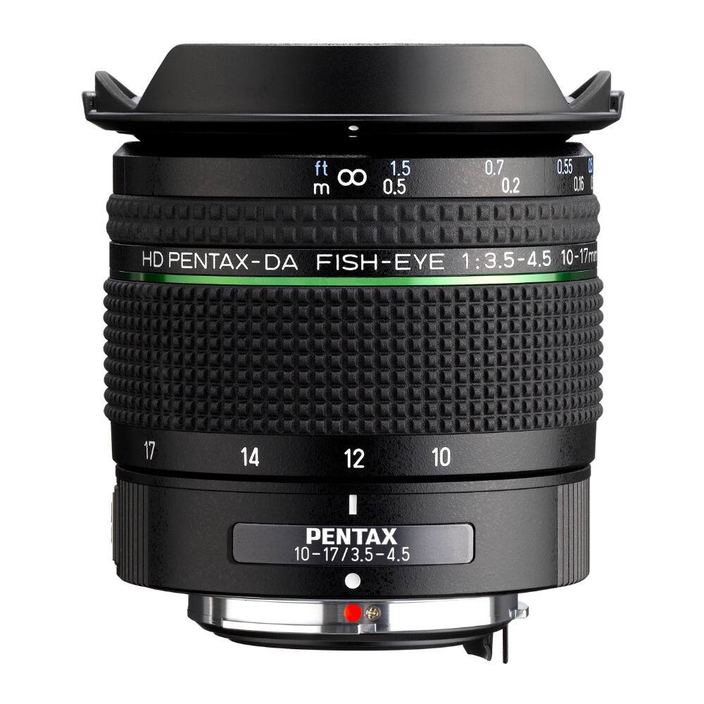 HD PENTAX-DA FISH-EYE 1:3.5-4.5 10-17mm

ft m
∞ 0.5 0.7 0.55 0.2 0.16

17 14 12 10

PENTAX 10-17/3.5-4.5