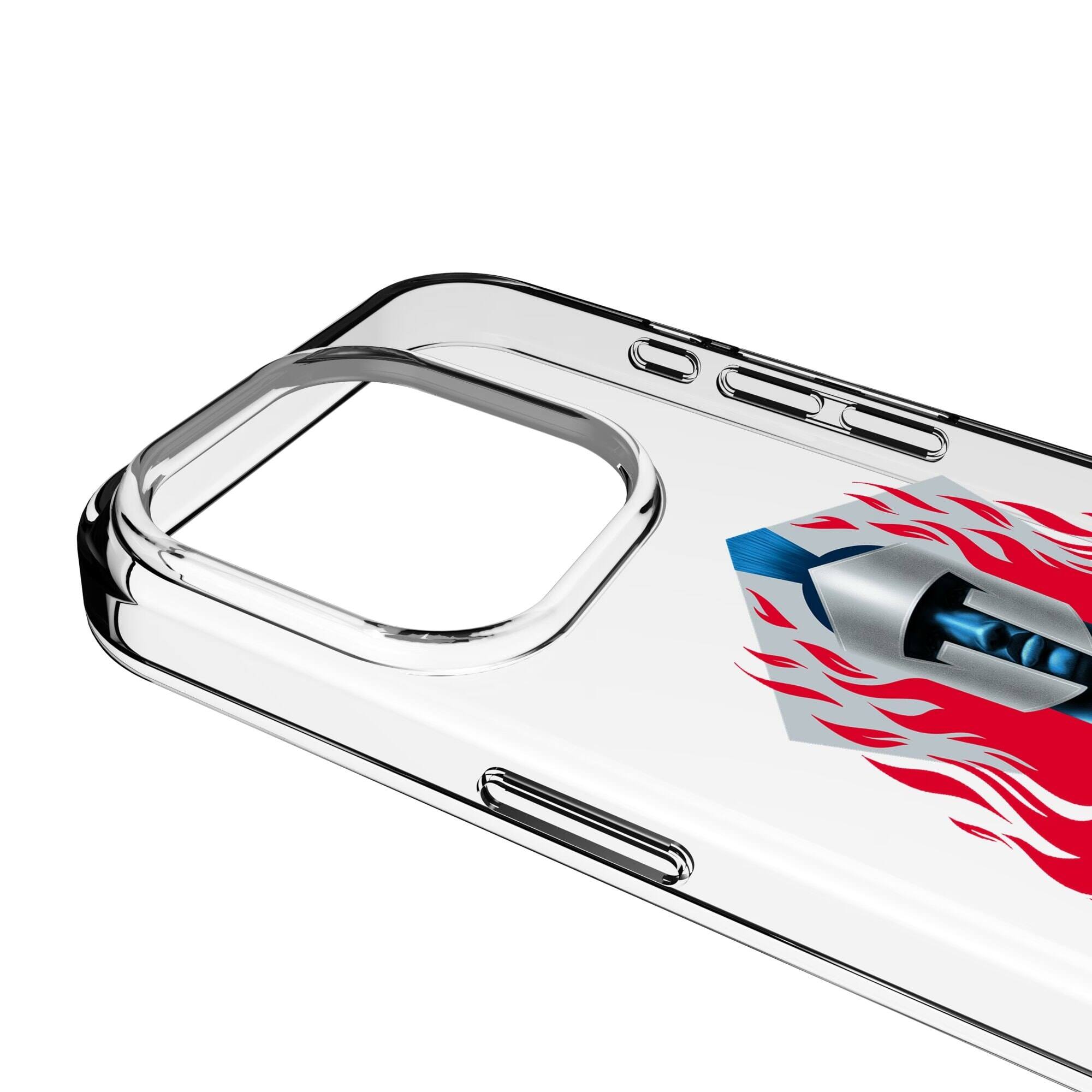Alt View 2. Keyscaper - Tennessee Titans iPhone Clear Case - 15 - Multicolor.