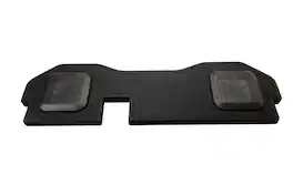 KICKER - L7T Custom Fit Dual 10" 2-Ohm Down Firing Enclosure Subwoofer for Select Dodge Rams - Black
