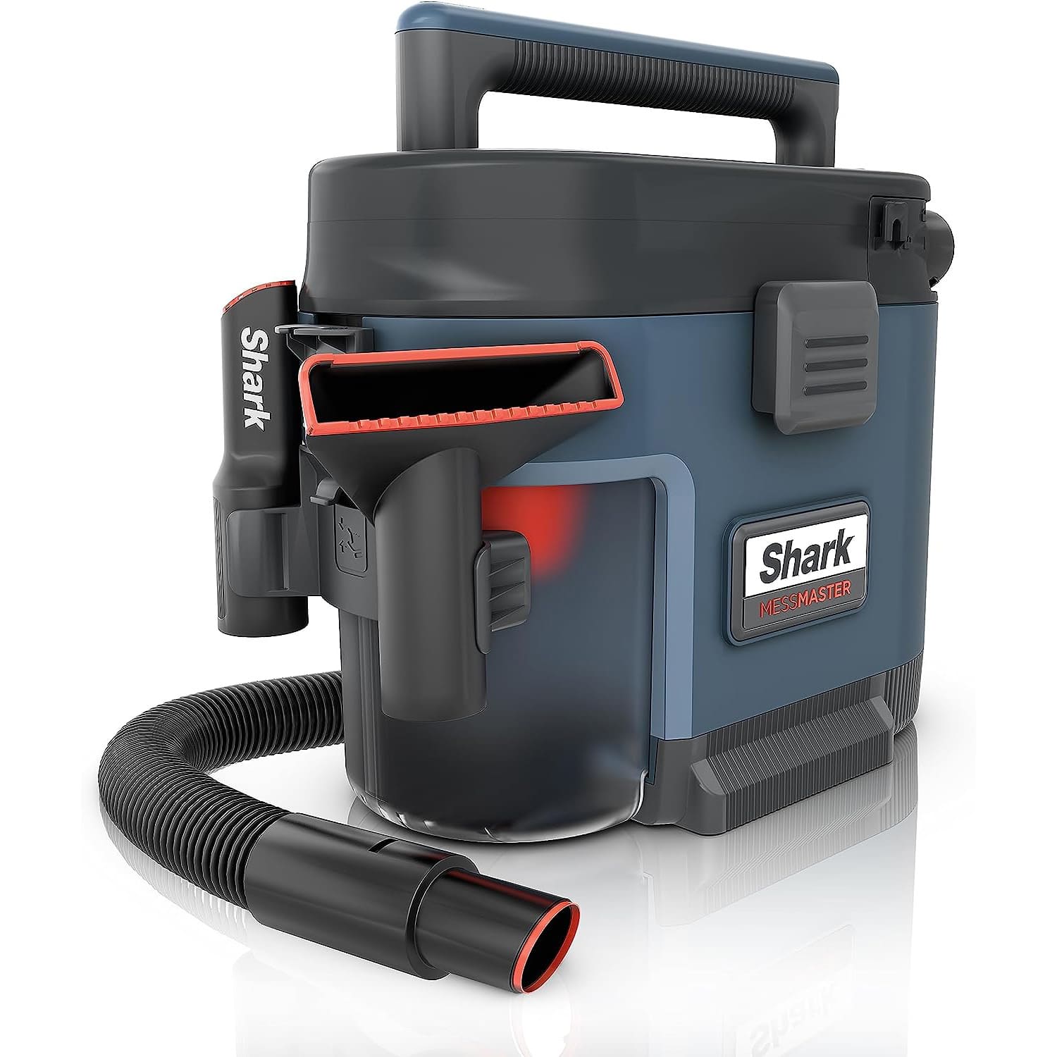 Shark - Refurbished Excellent - MessMaster 1 Gallon Portable Wet/Dry Vacuum vs101 - Burnt Ashes