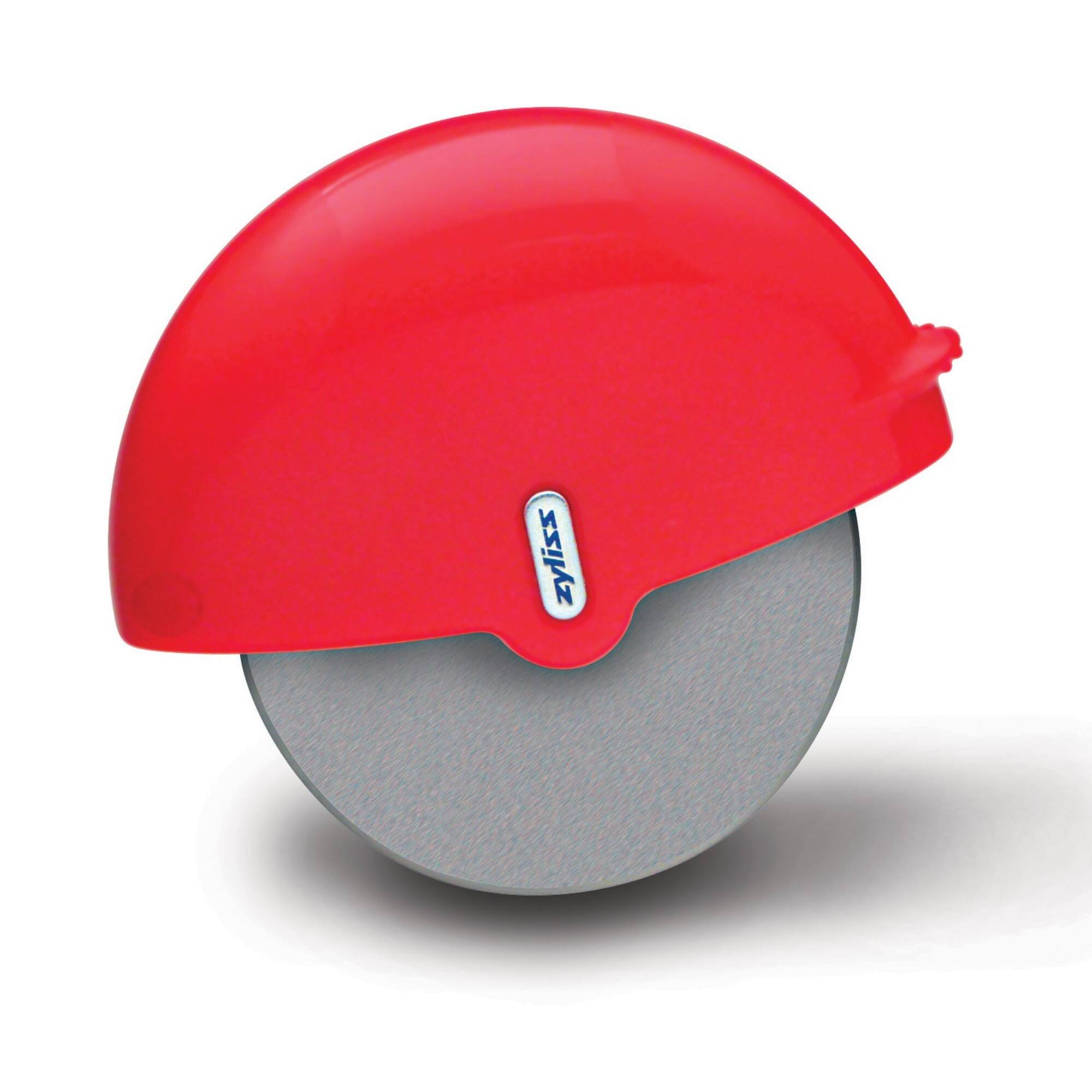 Front. Zyliss - Pizza Wheel Cutter - Red.