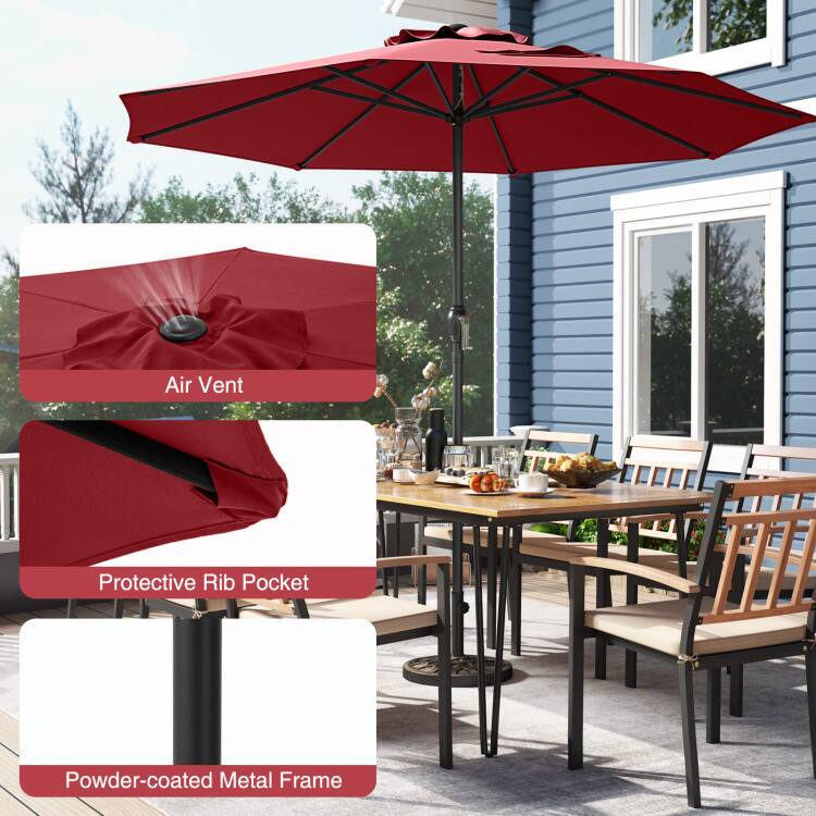 Air Vent  
Protective Rib Pocket  
Powder-coated Metal Frame