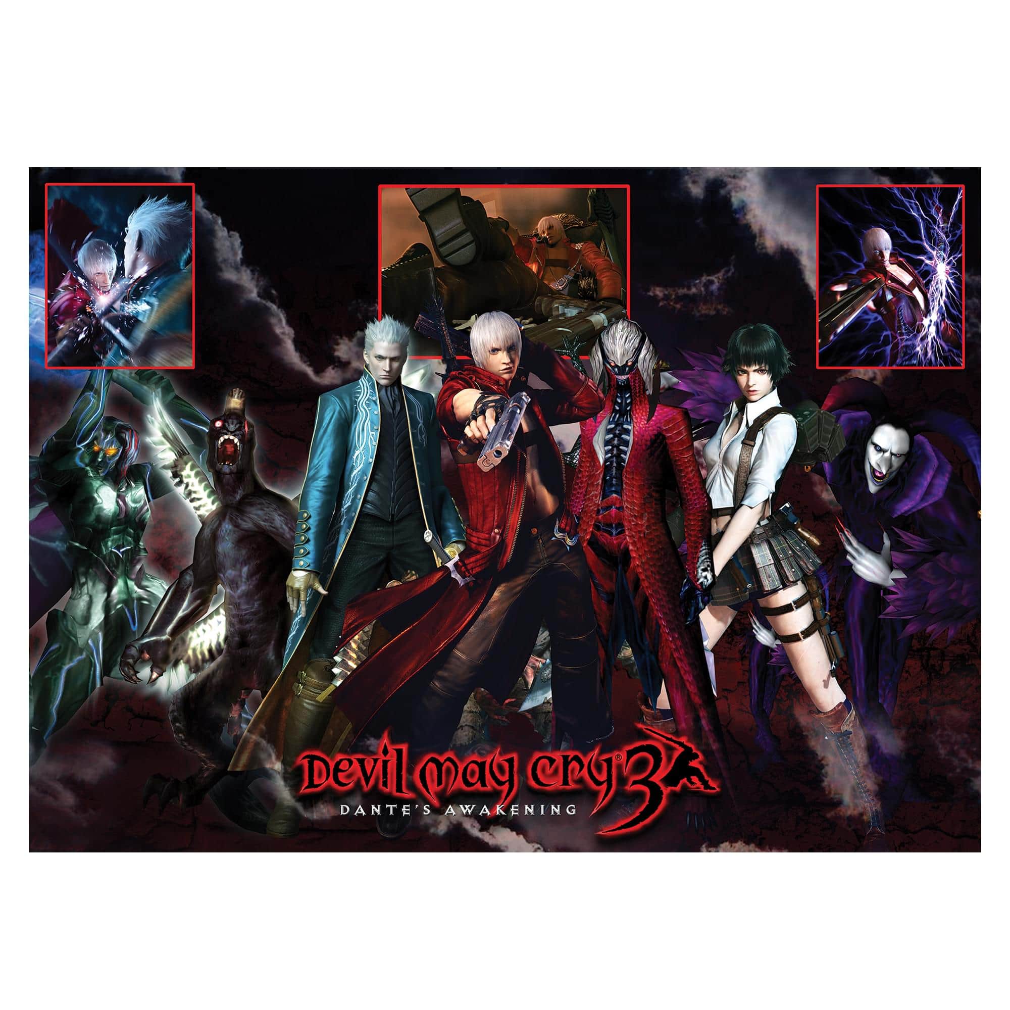 Toynk - Devil May Cry Collage 1000 Piece Jigsaw Puzzle - Multi-Color