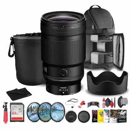 NIKKOR Z 35mm 1:1.2 S
NIKKOR 35/1.2 S
SanDisk Ultra 140 MB/s 64GB
SONY Vlogger
Painter
AfterShot Pro
VideoStudio
PhotoDirector