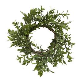 BreeBe - Heritage Boxwood Candle Ring 3.5" - Green