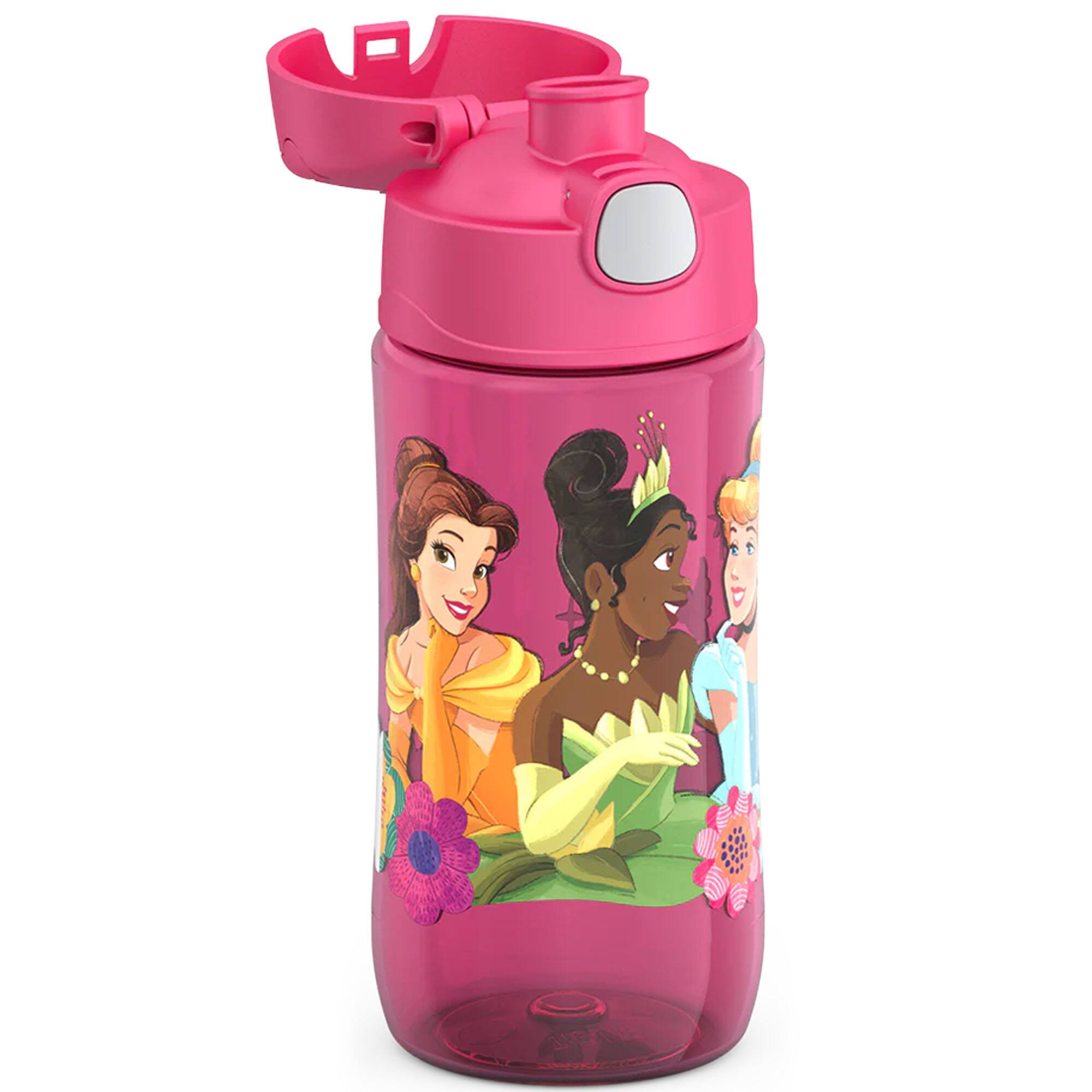 Alt View 2. Thermos - Thermos 16 oz. Kid's Funtainer Plastic Water Bottle w/ Spout Lid  - Princess - Princess.