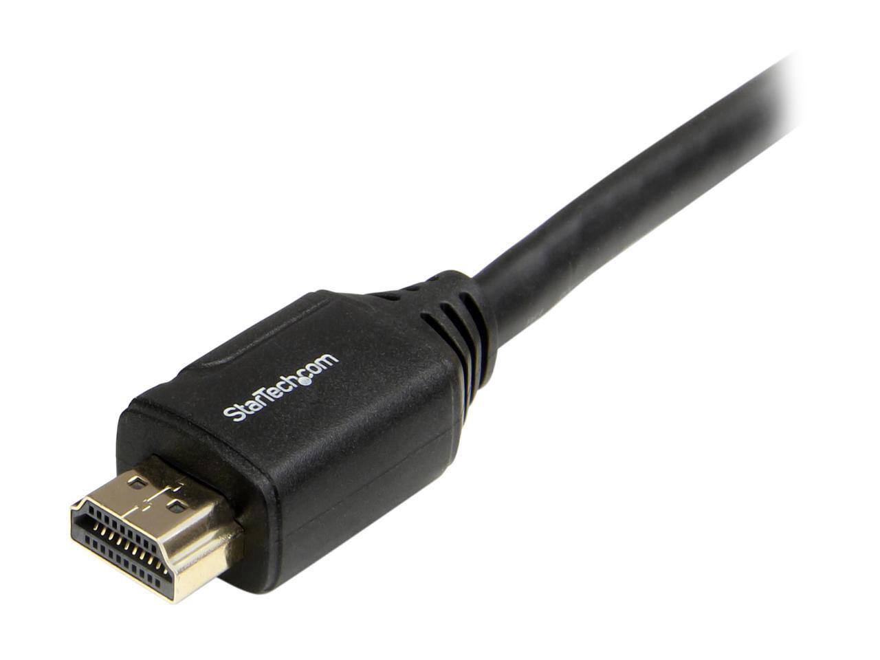 Alt View 2. StarTech.com - StarTech HDMM1MP 1m HDMI 2.0 4K 60Hz Premium Cable with Ethernet.