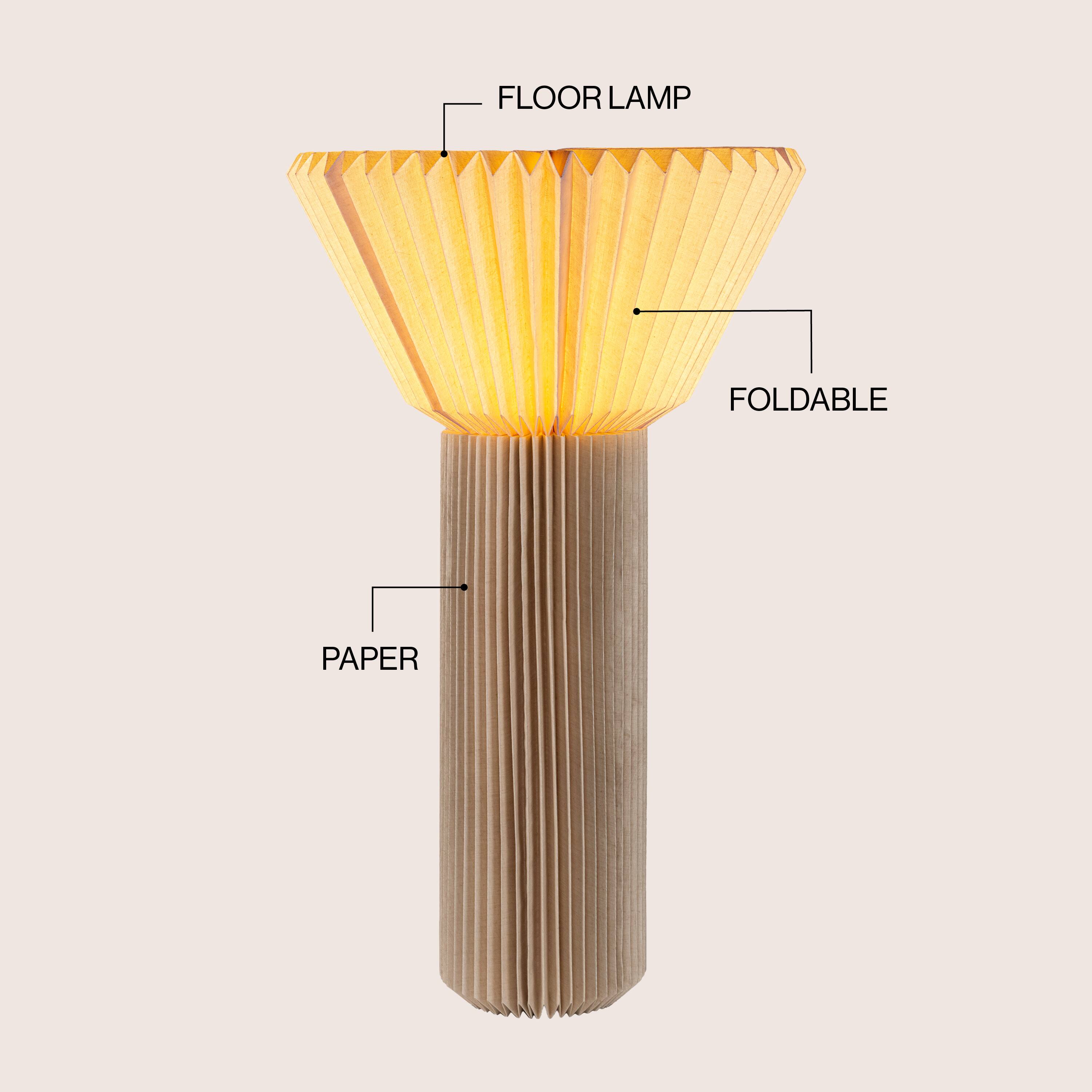FLOOR LAMP  
FOLDABLE  
PAPER