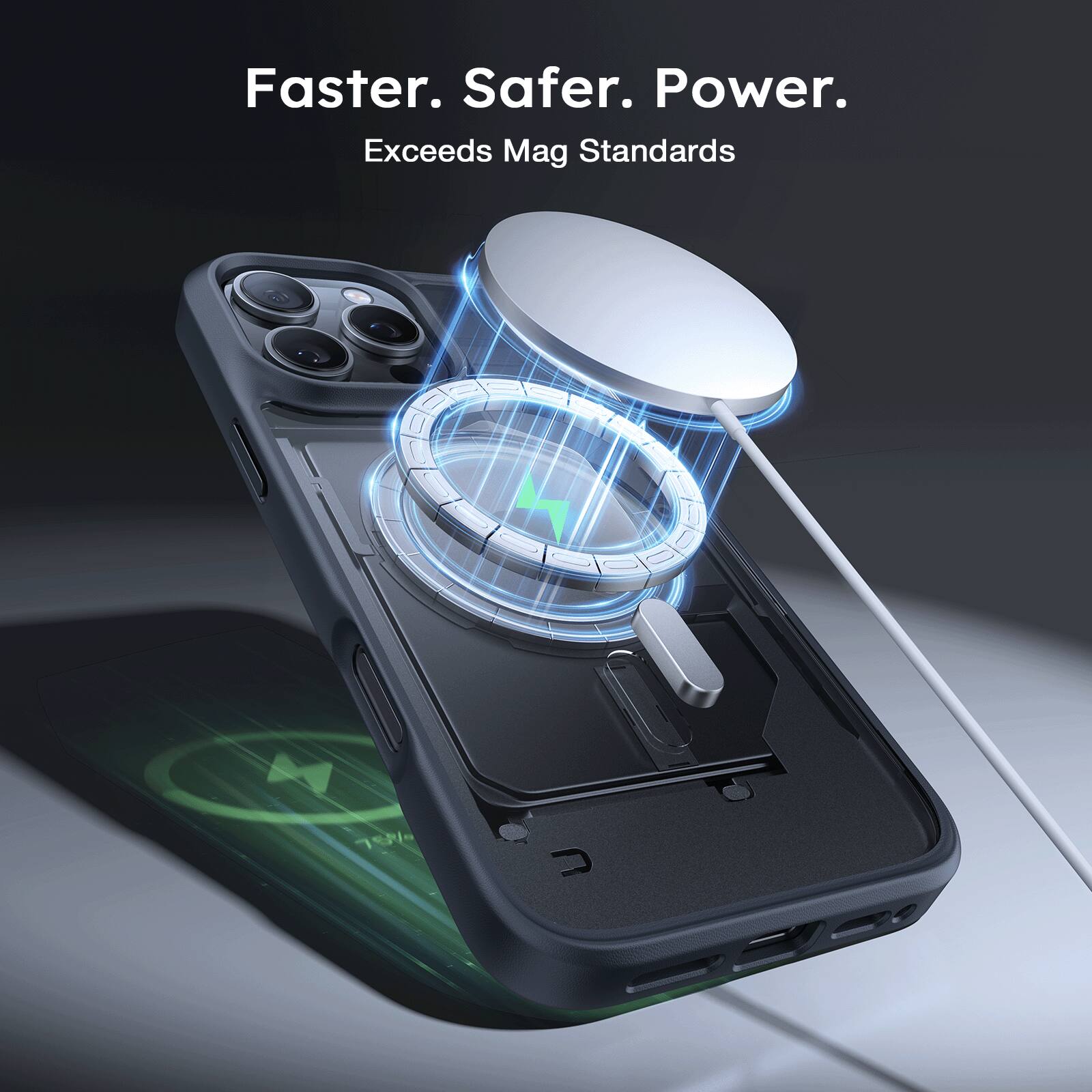 Faster. Safer. Power.  
Exceeds Mag Standards