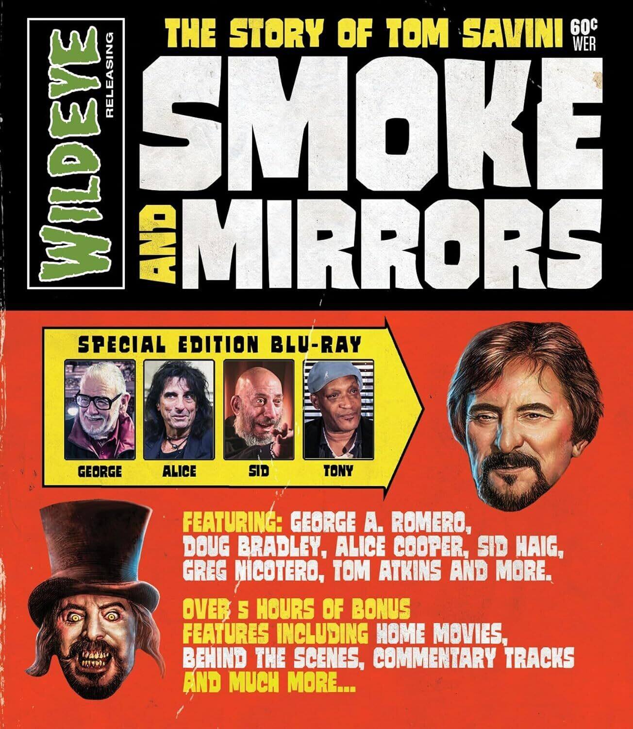 Front. Smoke and Mirrors: The Story of Tom Savini   - BLU-RAY.