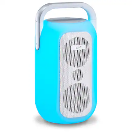 Front. iLive - iLive Chroma Wireless Water Resistant Speaker with LED Lights, ISBW804W.