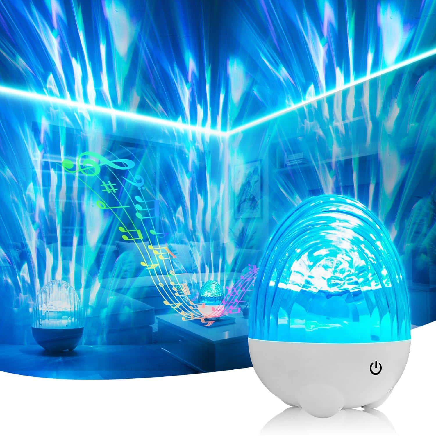 The Best Inks - Northern Lights Projector For Bedroom 13 Light Effects Aurora Ceiling Night Mood Lighting With Remote Control Adults - Default