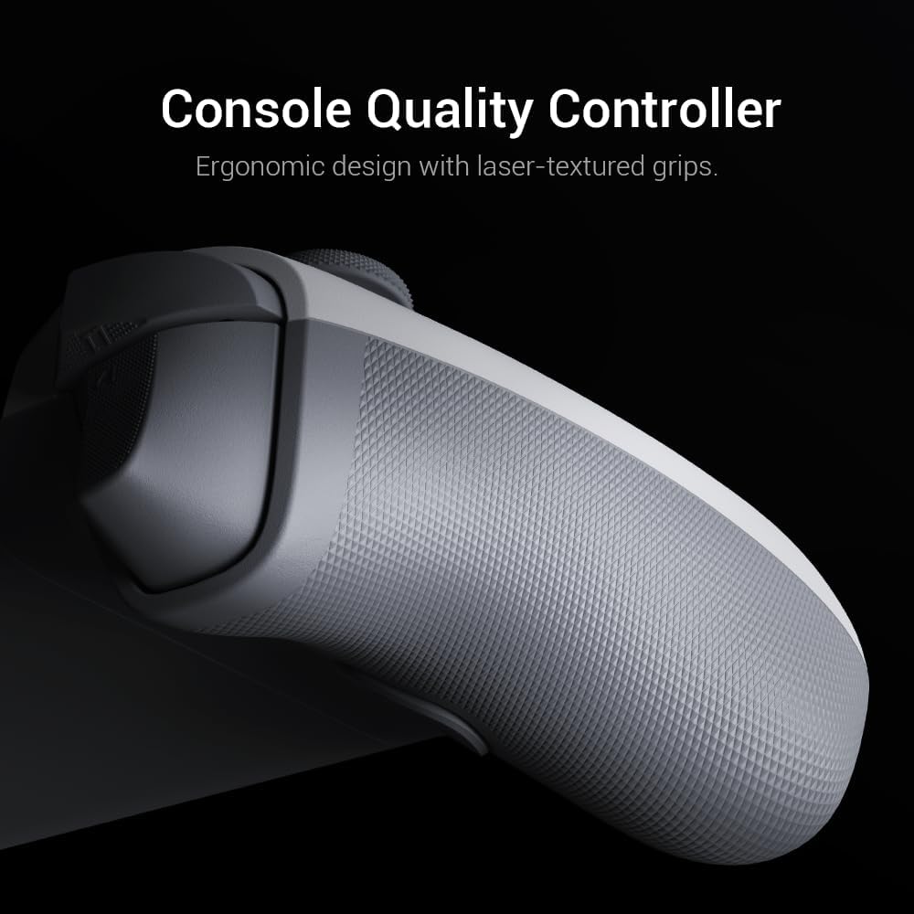 Console Quality Controller  
Ergonomic design with laser-textured grips.
