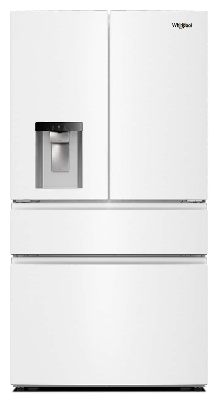 Whirlpool - 29 Cu. Ft. Family-Sized Capacity French Door Refrigerator with Flexible Temperature Drawer - White