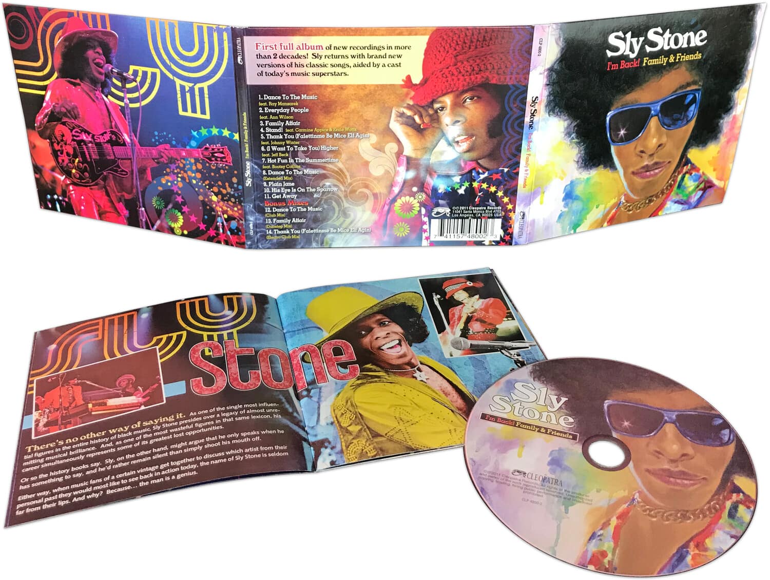 Sly Stone - I'm Back! Family & Friends   - COMPACT DISCS [CD] price history on PriceWatchPro