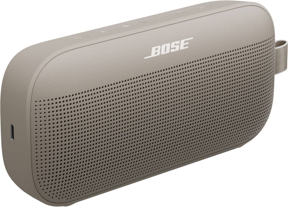 Bose SoundLink Flex (2nd Gen) Portable Bluetooth Speaker with  Waterproof/Dustproof Design Sandstone 887612-0300 - Best Buy