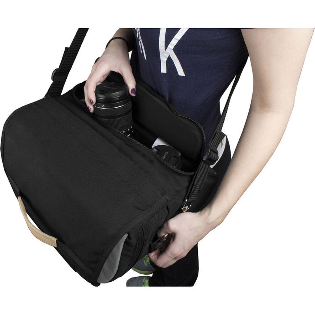 Alt View 8. Porta Brace - Porta Brace Large Messenger-Style Case for Panasonic GH5 Camera & Lenses.