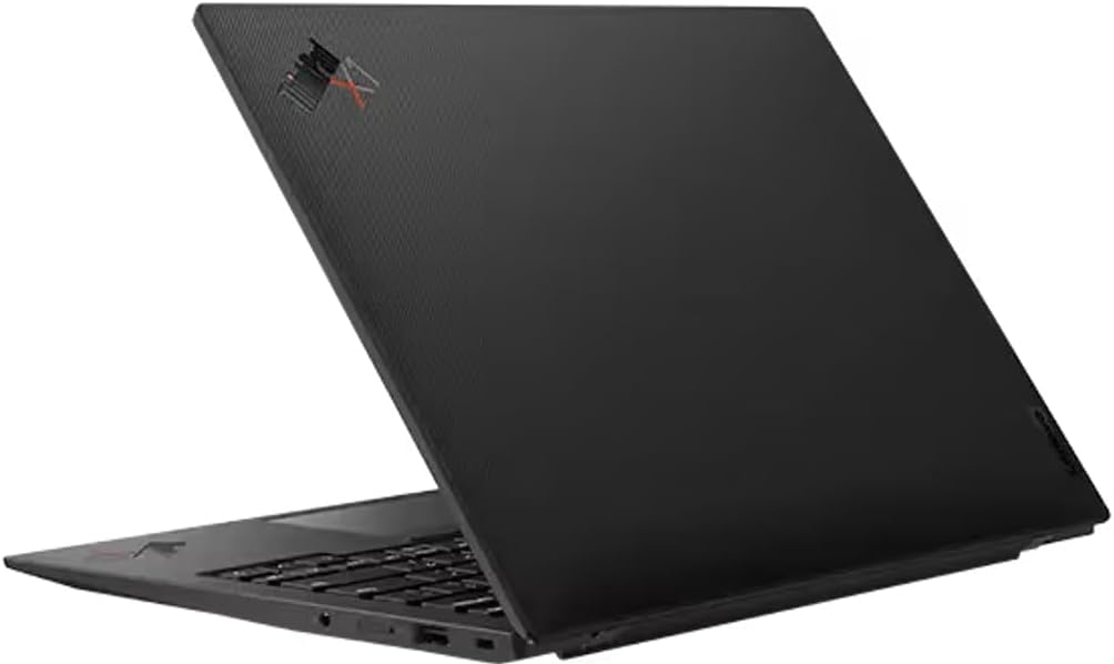 Alt View 3. Lenovo - Lenovo ThinkPad X1 Gen 12 Carbon Laptop 14" Touch dispaly with Intel Ultra 7 155U, 32GB LPDDR5X, 512GB SSD, Win 11 Pro) - Black.