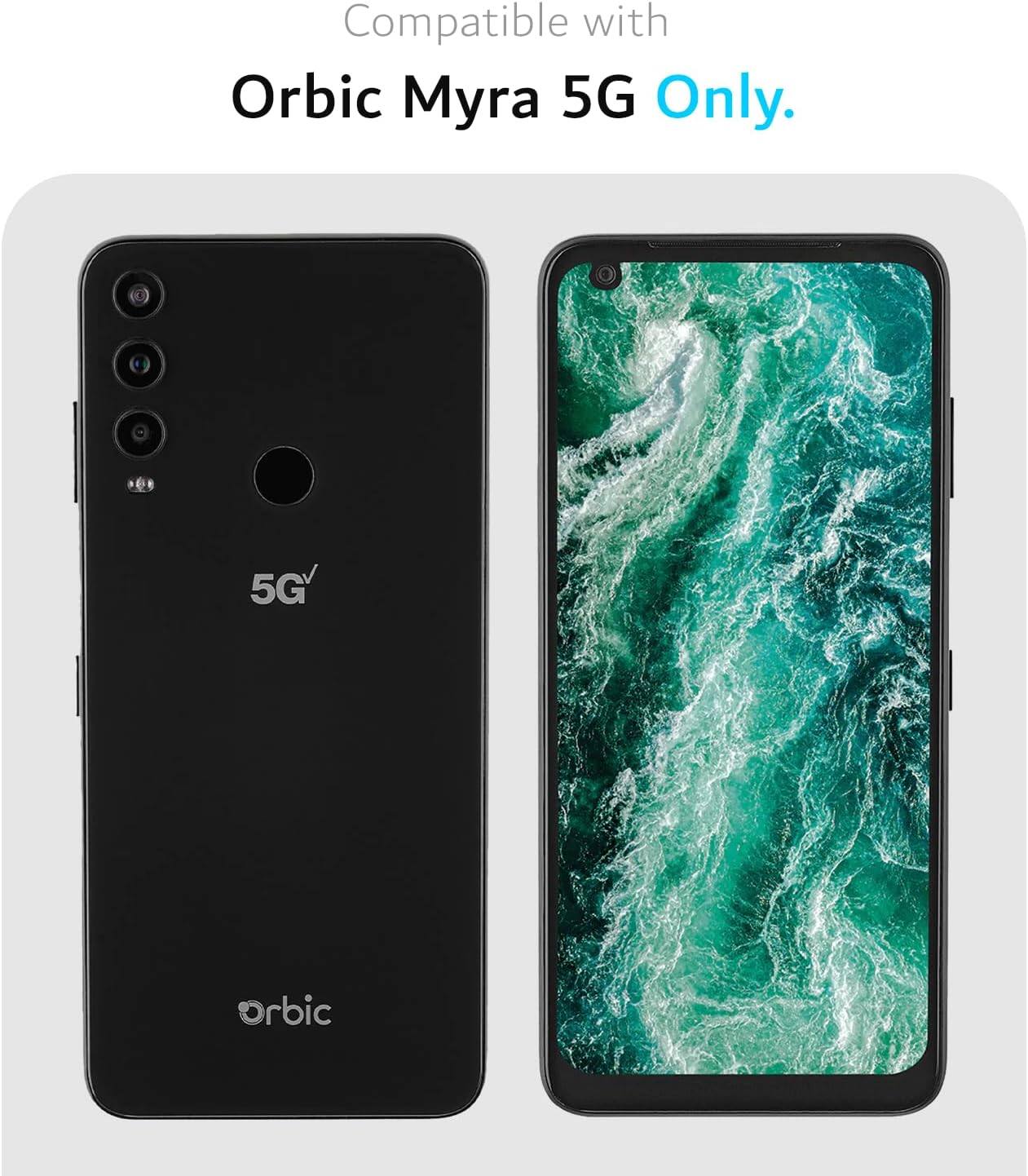 Compatible with Orbic Myra 5G Only.