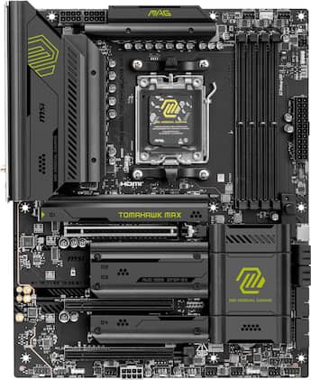 MSI MAG B850 TOMAHAWK MAX WIFI (Socket AM5) AMD B850 ATX DDR5 Wi MSI MAG B850 TOMAHAWK MAX WIFI (Socket AM5) AMD B850 ATX DDR5 Wi