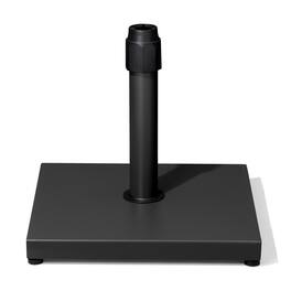 Crestlive Products - 45lbs Wind-Resistant Heavy Duty Patio Umbrella Base for Outdoor Use with Windproof Design - Black