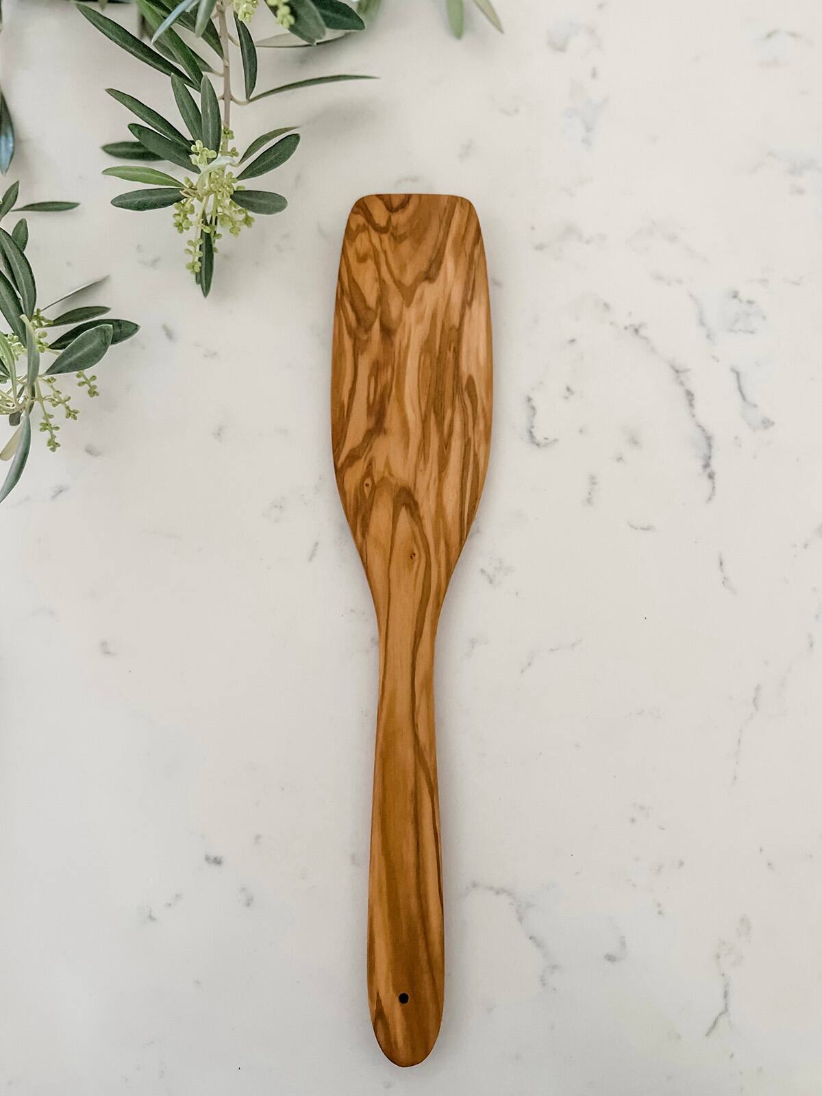 Alt View 1. Kuchenprofi - Cilio Toscana Olivewood Wok Turner, 11.8-Inch - Brown.