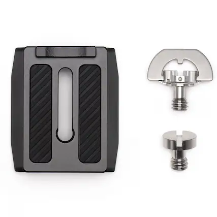 Front. DJI - DJI Quick Release Plate for RS 3 Mini Gimbal Stabilizer.