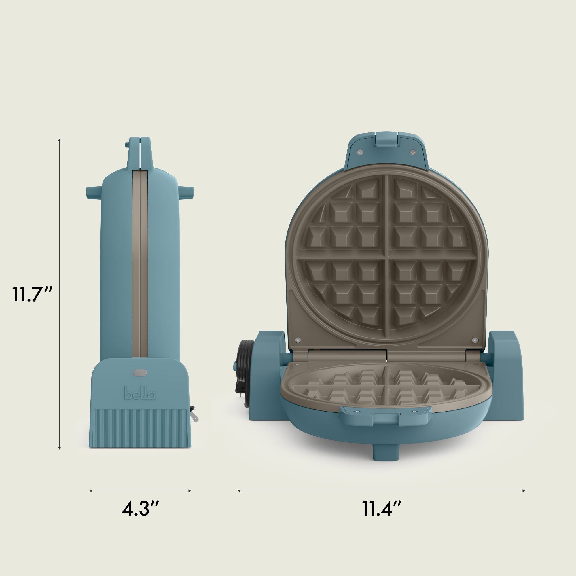 11.7"  
4.3"  
11.4"