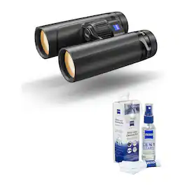 ZEISS - Optics SFL 8x40 Compact and Waterproof Binoculars with Lens Care Kit