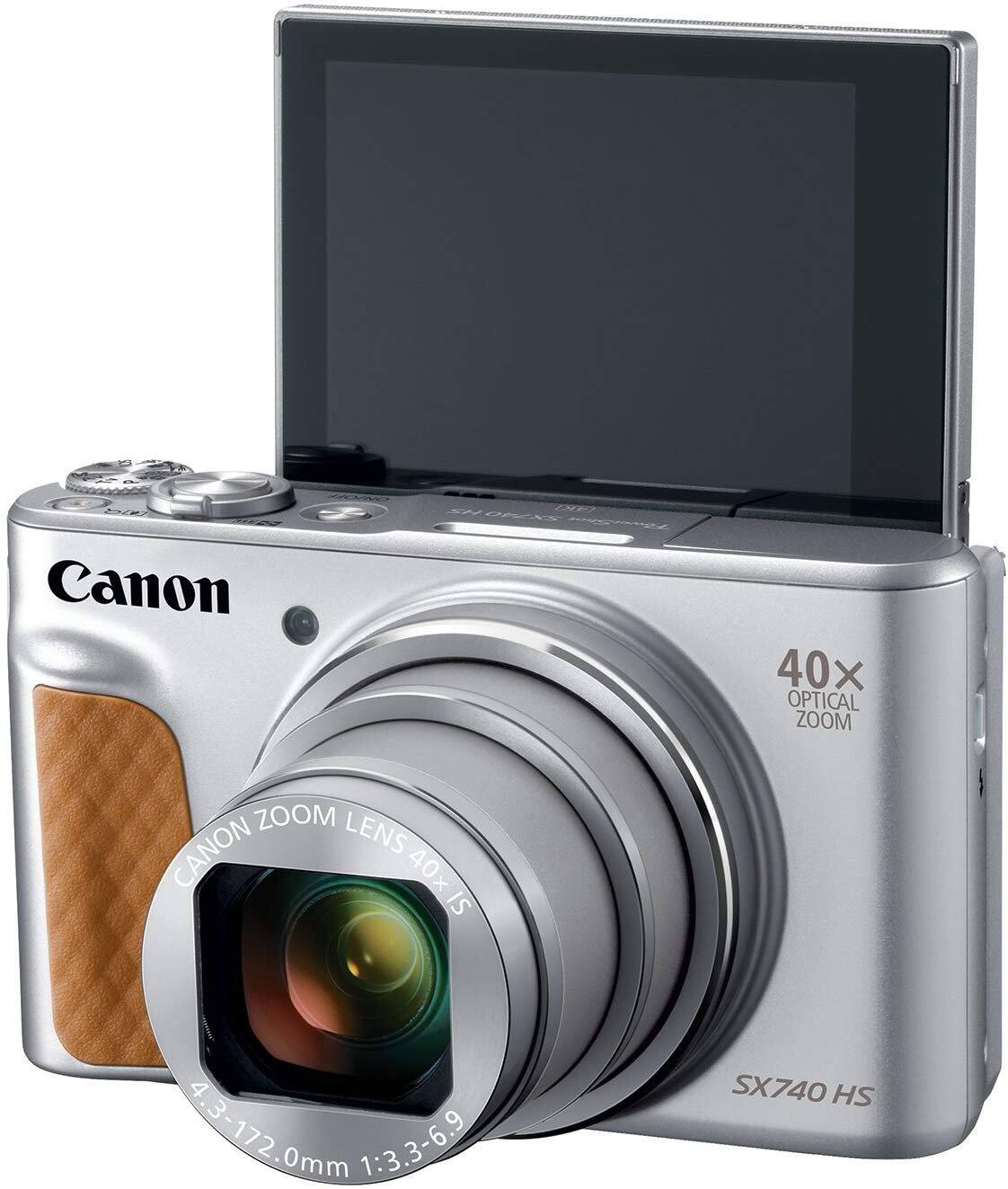 Canon 40x Optical Zoom Lens Canon 40x IS 4.3-172.0mm 1:3.3-6.9 SX740 HS