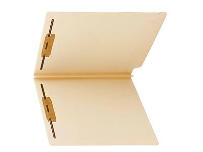 Alt View 3. Smead - End Tab Classification Folders, Shelf-Master Reinforced Straight-Cut Tab, Letter Size, Manila, 50/Box - Manila.