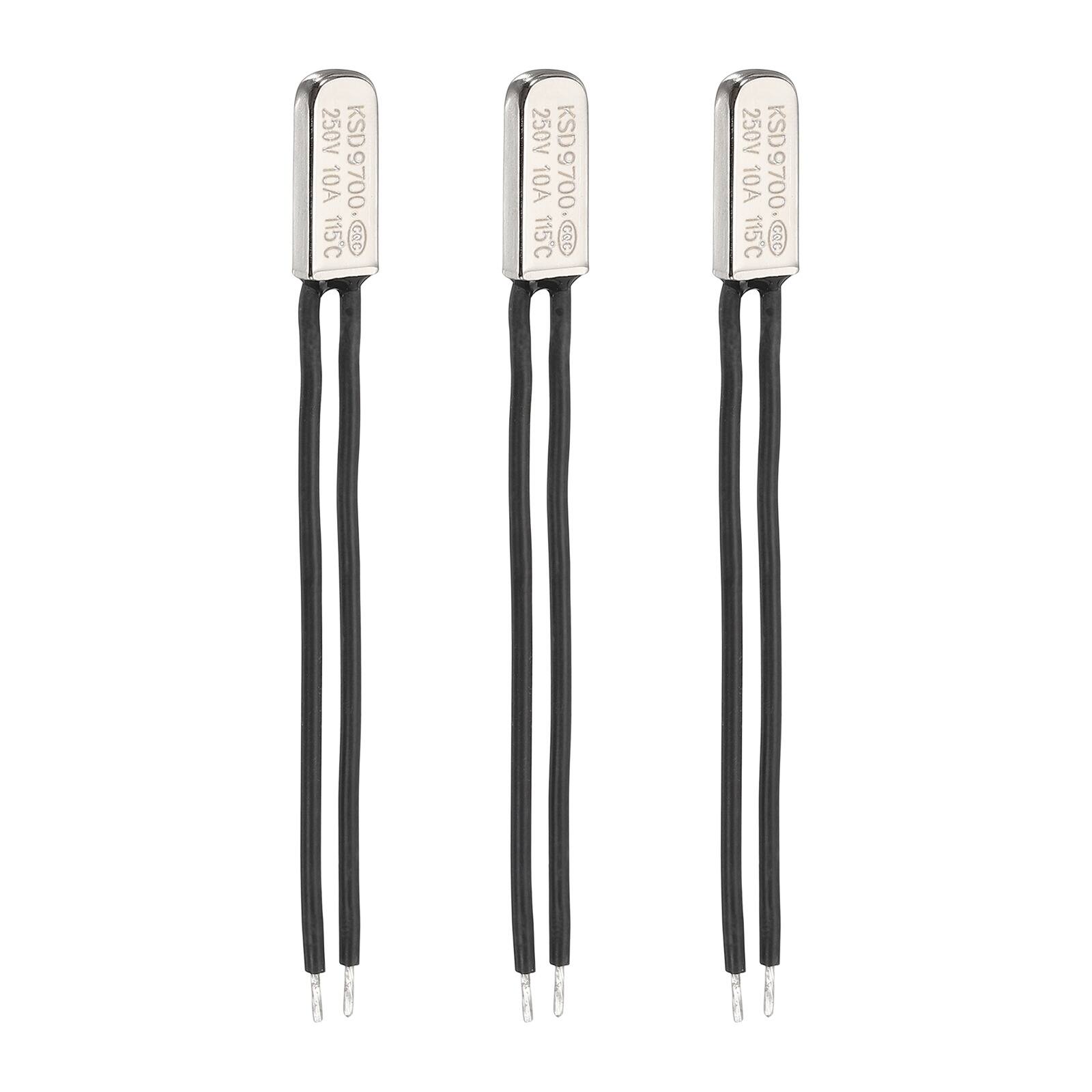 250V 10A 115C KSD 9700 CRC  
250V 10A 115C KSD 9700 CEC  
250V 10A 115C KSD 9700 C&C