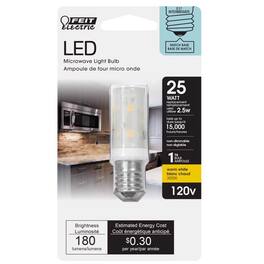 FEIT ELECTRIC - T8 E17 (Intermediate) LED Bulb Warm White 25 Watt Equivalence 1 pk