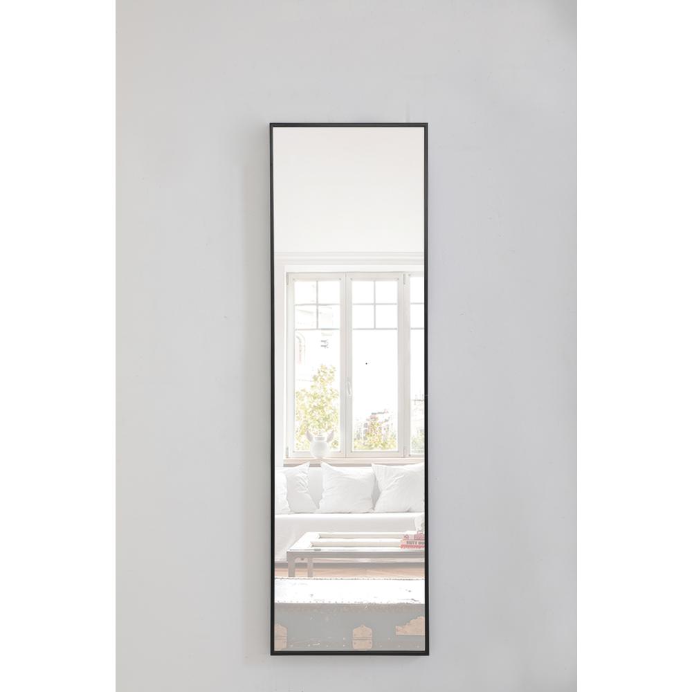 Elegant Decor - Metal frame Rectangle Mirror 18 inch - Black price history on PriceWatchPro