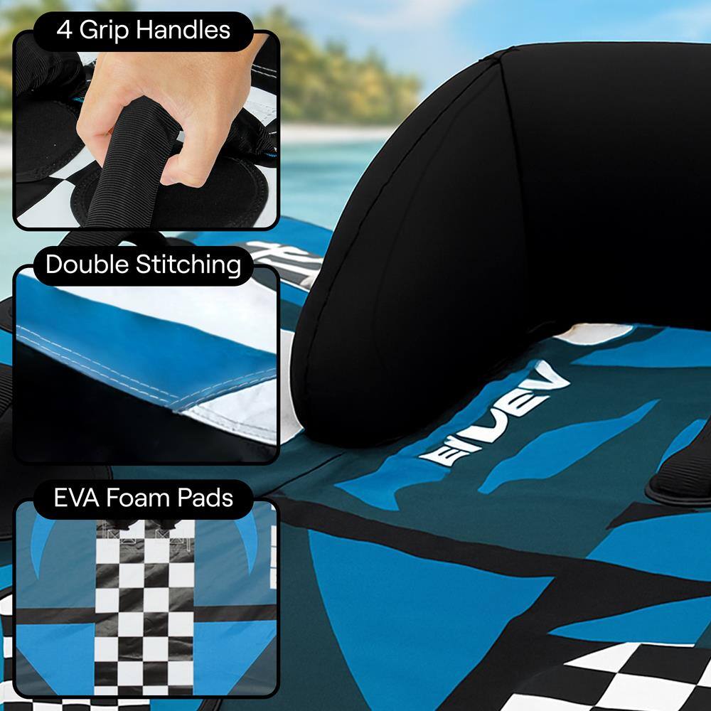 4 Grip Handles  
Double Stitching  
EVA Foam Pads