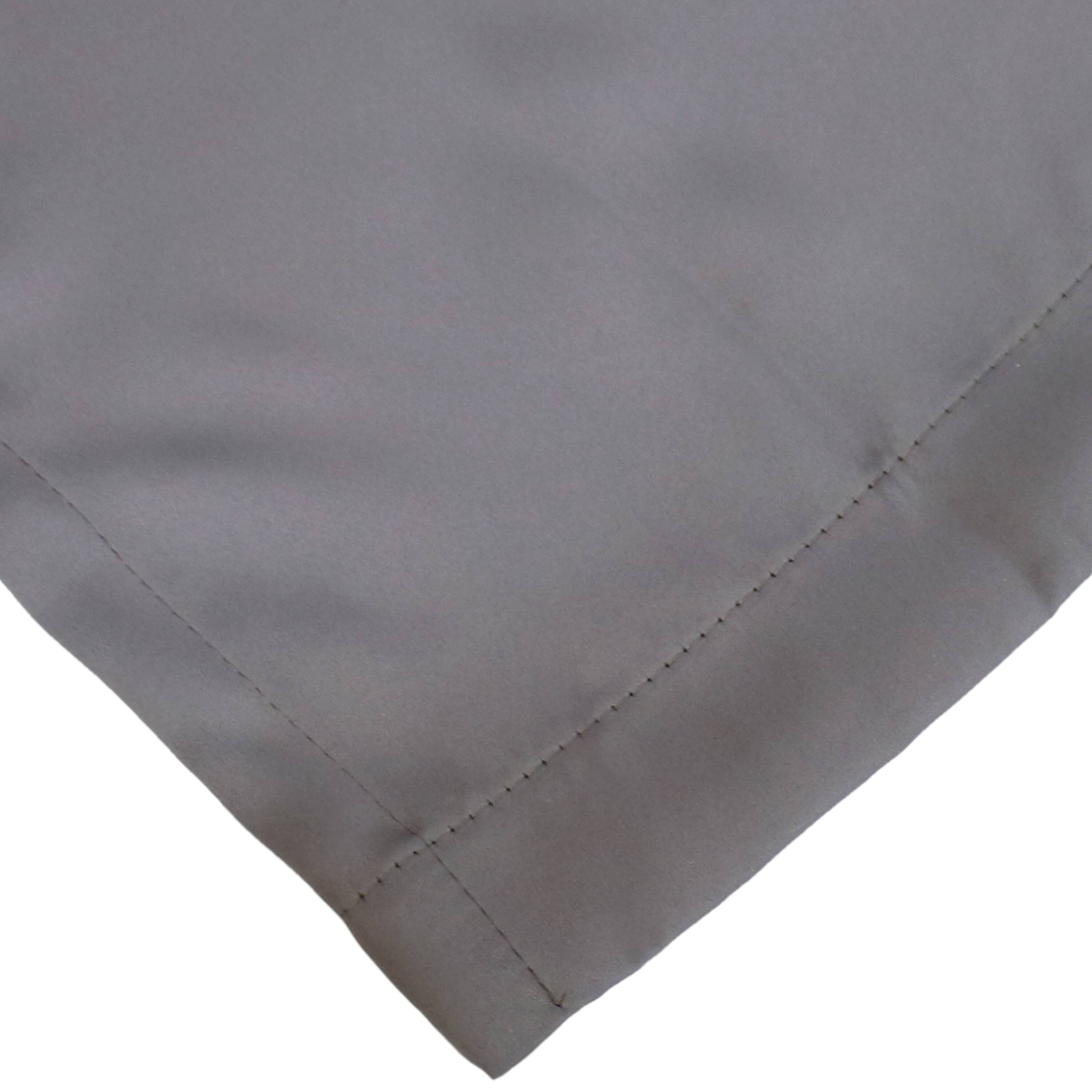 Alt View 9. Sunnydaze - Outdoor Blackout Curtain Panel - 100 in x 84 in - Gray.