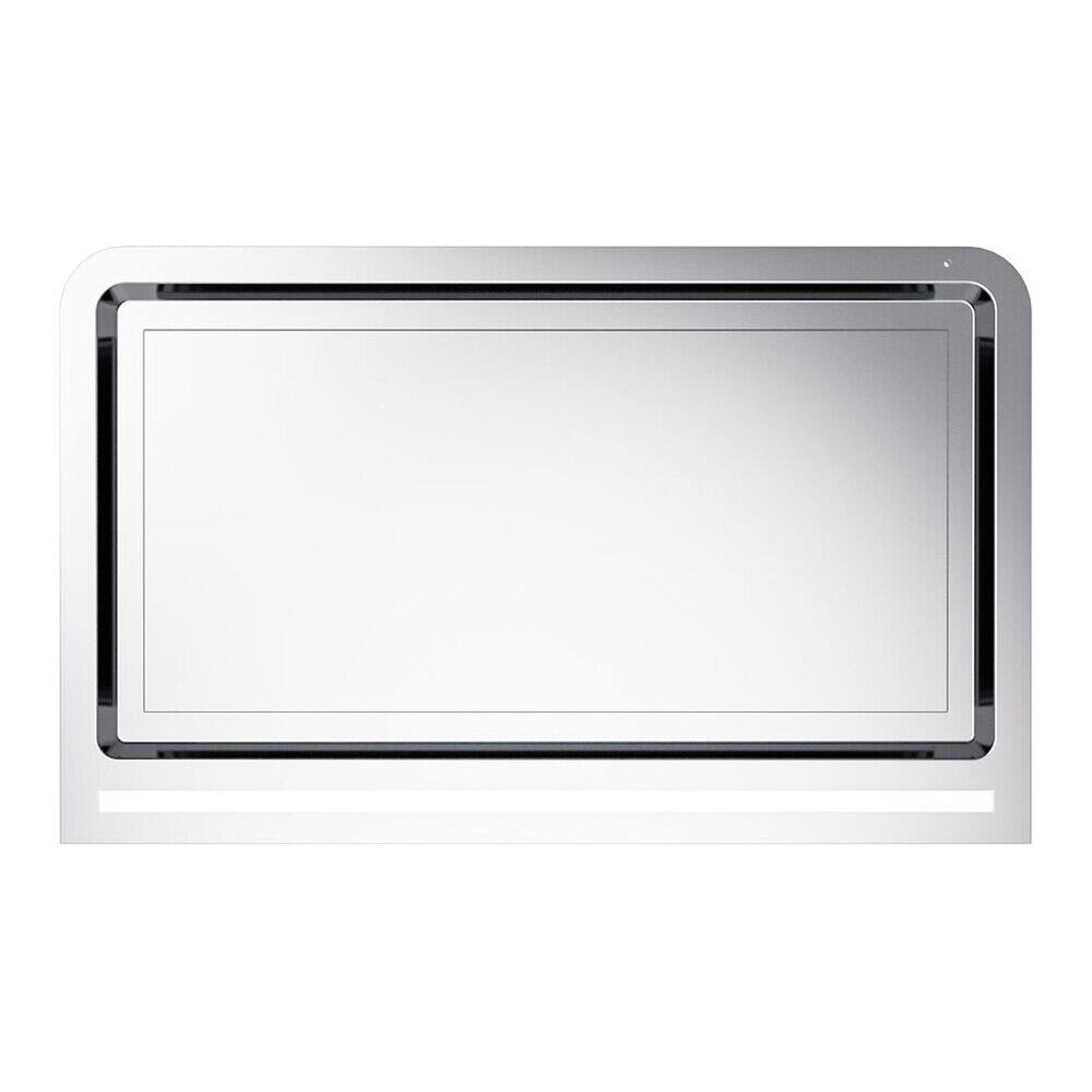 Alt View 3. ILVE - ILVE Panoramagic 36 inch Ducted Wall Mount Range Hood with 600 CFM (Matte Black) - Matte Black.