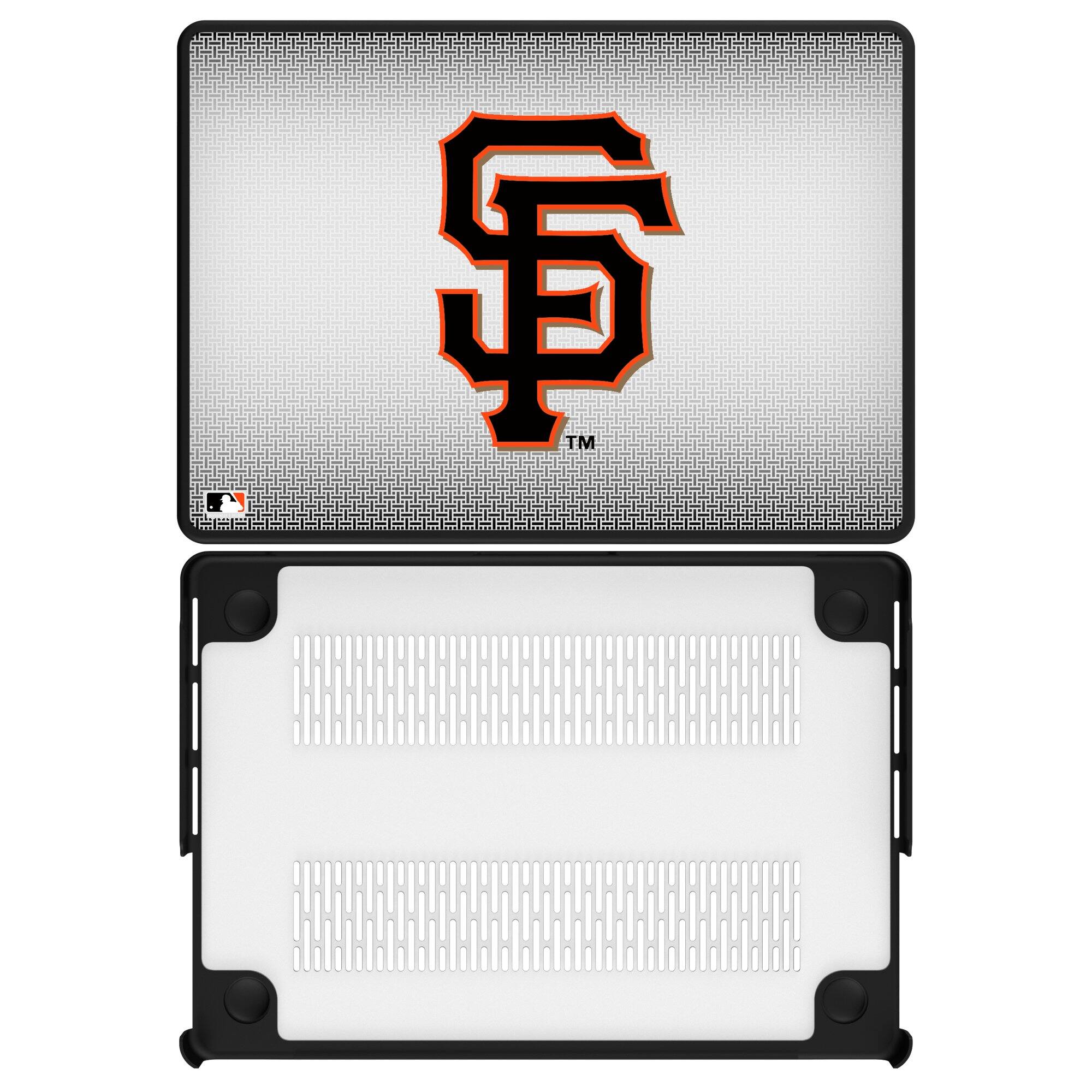 Keyscaper - San Francisco Giants Linen MacBook Case - Pro 14 in - Multicolor